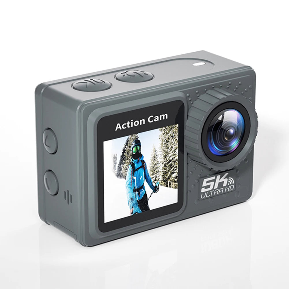 5K 4K 60FPS Sports DV Cam 170° Wide Angle WIFI Outdoor Cycling Camera 30m Waterproof Diving Mini DV Camera with Remote Control