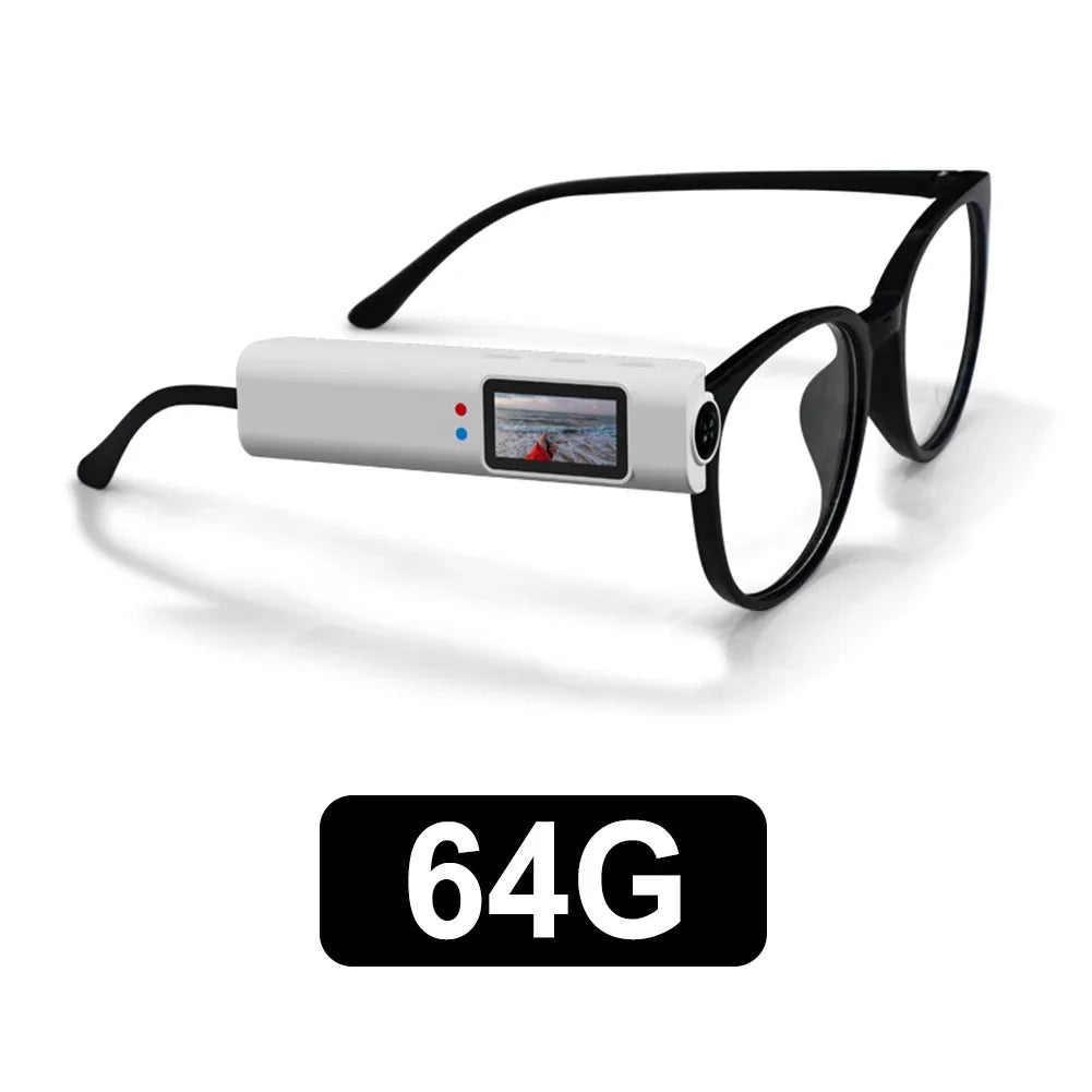Wireless Glasses Action Camera 4K HD WiFi Mini Digital Camera 250mAh Video Recorder Camcorder Sport on Glass for Cycling Hiking