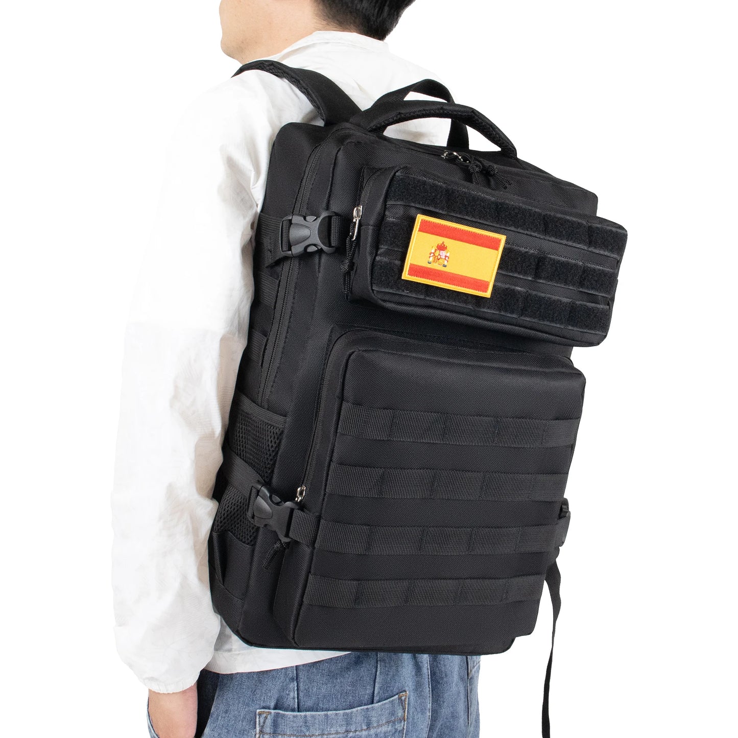 45L/25L Tactical Backpack Men's Travel Large Capacity Rucksacks Men Waterproof Outdoor Sports Multi-functional Bags