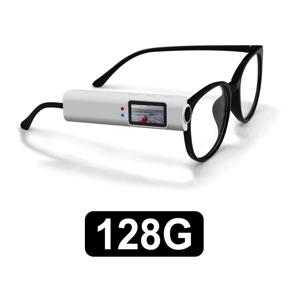 Wireless Glasses Action Camera 4K HD WiFi Mini Digital Camera 250mAh Video Recorder Camcorder Sport on Glass for Cycling Hiking