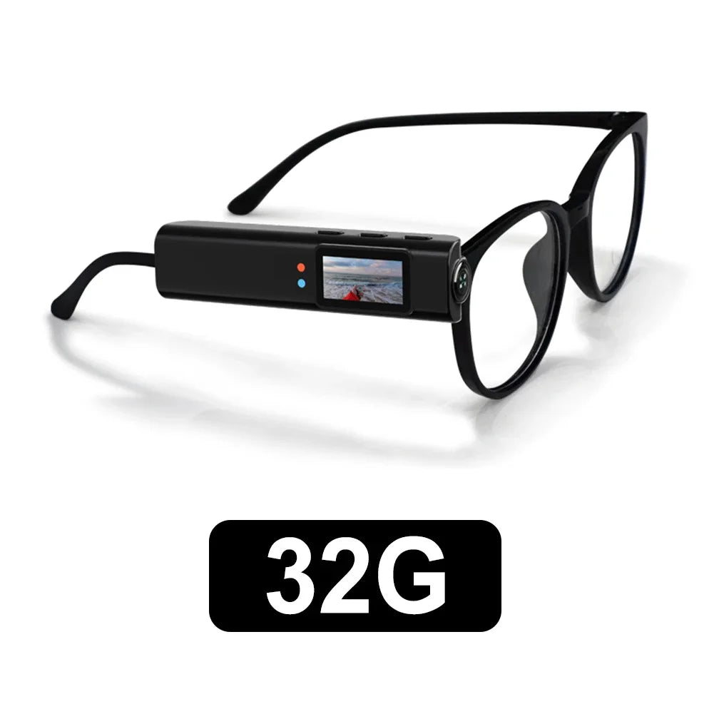 Wireless Glasses Action Camera 4K HD WiFi Mini Digital Camera 250mAh Video Recorder Camcorder Sport on Glass for Cycling Hiking