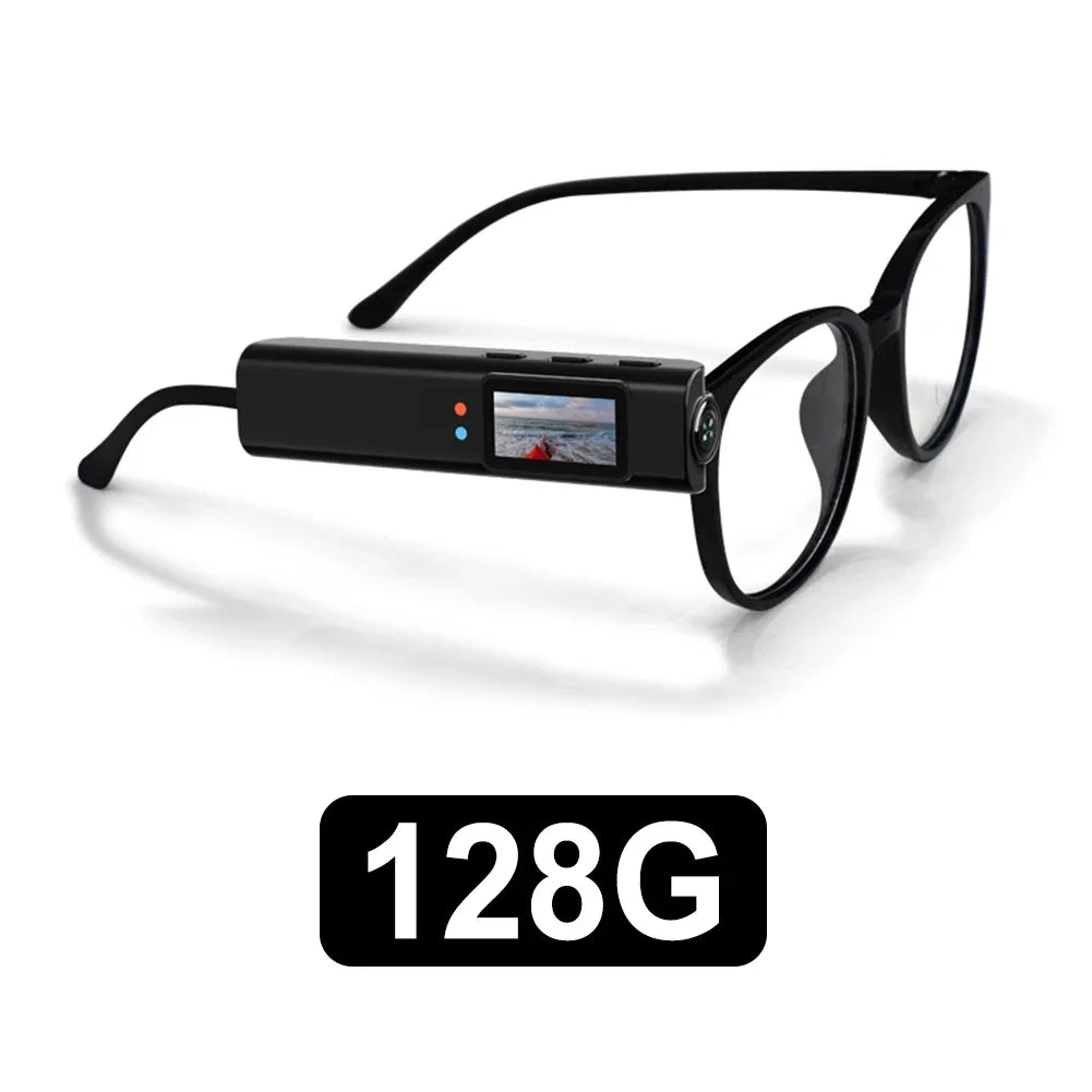 Wireless Glasses Action Camera 4K HD WiFi Mini Digital Camera 250mAh Video Recorder Camcorder Sport on Glass for Cycling Hiking