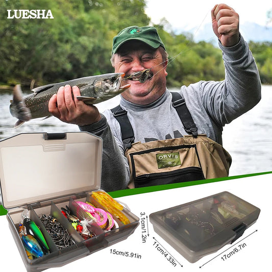 Fishing Lure Kit Soft and Hard Bait Set Artificial Hard Bait Metal Jig Spoons Soft Lures for Bass Pike Crank
